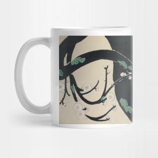 Flower art japanese Mug